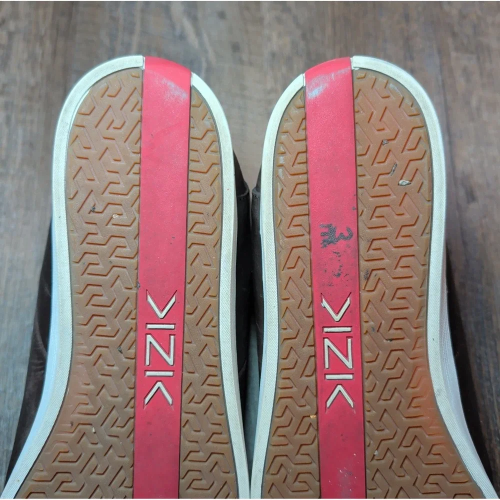 Kizik KZK Mens Size 13 M Hands Free New York Slip On Leather Brown Casual Shoes